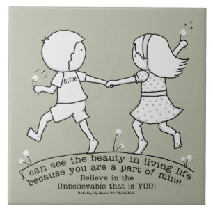 Teil meines Lebens Fliese