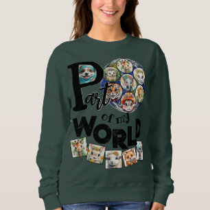 Teil meines weltweiten, dynamischen Familientextes Sweatshirt
