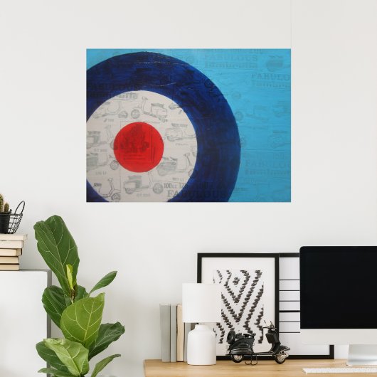 Teil Mod Target Poster (Heimbüro)
