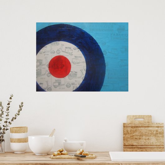 Teil Mod Target Poster (Küche)