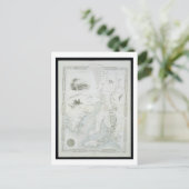 Teil Südaustraliens, aus einer Serie von World Ma Postkarte (Stehend Vorderseite)