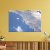 Teil Südkaliforniens, vom Weltraum aus gesehen Leinwanddruck (Insitu (Wohnzimmer))