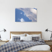 Teil Südkaliforniens, vom Weltraum aus gesehen Leinwanddruck (Insitu (Schlafzimmer))