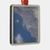 Teil Südkaliforniens, vom Weltraum aus gesehen Ornament Aus Metall (Rechts)