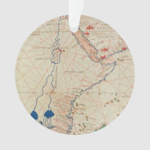 Teil von Atlas Afrikas der Welt Ornament