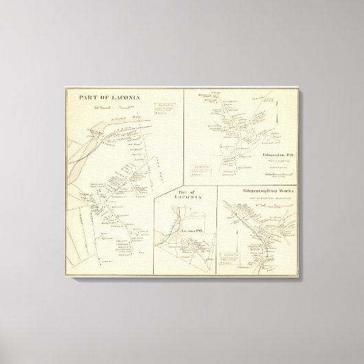 Teil von Laconia Leinwanddruck (Vorderseite)