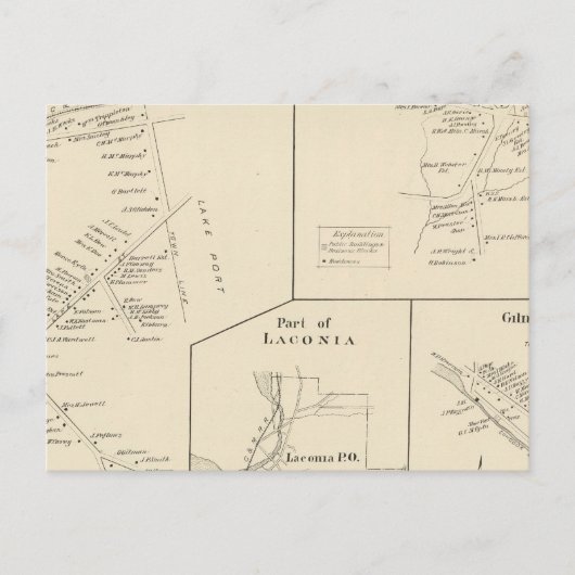 Teil von Laconia Postkarte (Vorderseite)