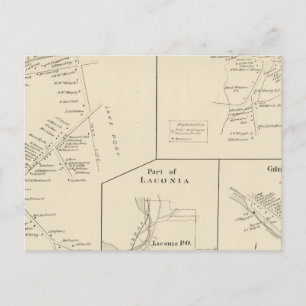 Teil von Laconia Postkarte
