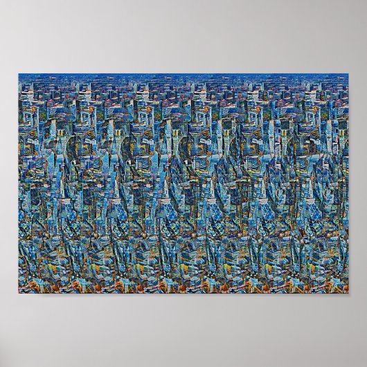 Teil von London - Versteckter 3D-Druck Poster (Vorne)