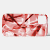 Teil von quadratischen Acrylteilen, Lachs bis Rot Case-Mate iPhone Hülle (Rückseite (Horizontal))