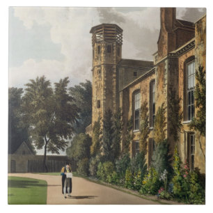 Teil von St Peter Uni (Peterhouse) von Fliese