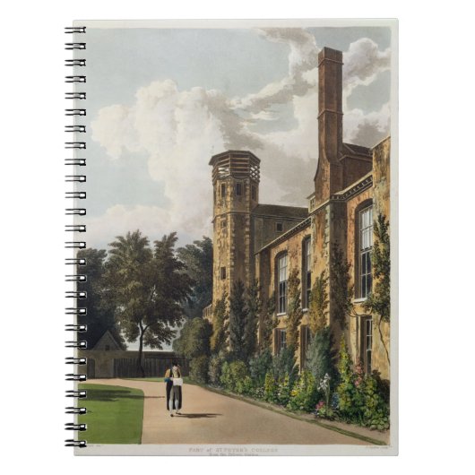 Teil von St Peter Uni (Peterhouse) von Notizblock (Vorderseite)