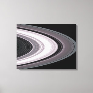 Teilchen in SaturnÃ¯Â ¿ Â ½ s schellt Leinwanddruck