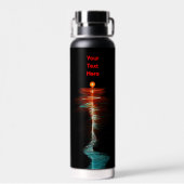 Teilchen-Welle-Dualität Trinkflasche (Rückseite)