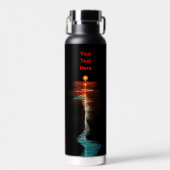 Teilchen-Welle-Dualität Trinkflasche (Vorne)