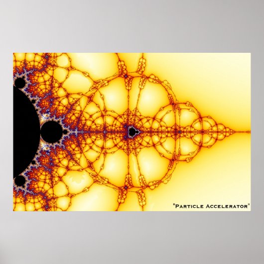 Teilchenbeschleuniger Poster (Vorne)