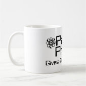 Teilchenphysik gibt mir einen Hadron Kaffeetasse (Links)