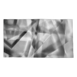 Teile aus Acryl, grau bis weiß Kissenbezug