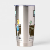 Teile aus rostfreiem Stahl Thermobecher (Rechts)