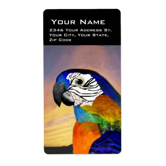 TEILE / BLAUER ARA (Vorne)