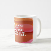 Teile Dein Talent mit der Welt Kaffeetasse (VorderseiteRechts)