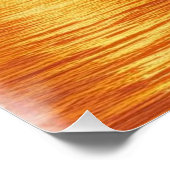 Teile Dein Talent mit der Welt Poster (Ecke)