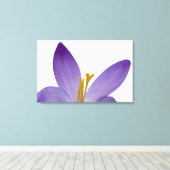 Teile der Blume. Leinwanddruck (Insitu (Holzboden))