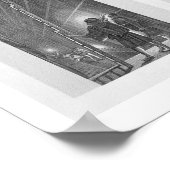 Teile der Galerie in der Großen Pyramide, Größe Poster (Ecke)