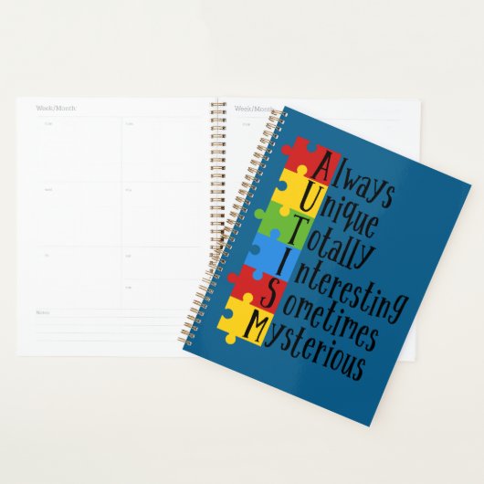 Teile des Autismus Planer (Anzeige)