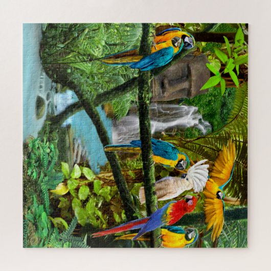 TEILE DES HIDDEN JUNGLE PUZZLE (Horizontal)