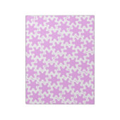 Teile des Puzzle Notepad - Lila Notizblock (Rotiert)