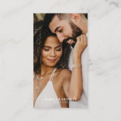 Teile die Erinnerungen QR-Code Hochzeitskarte Begleitkarte (Rückseite)