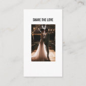 Teile die Liebe | Austausch von Fotos mit QR-Code Begleitkarte (Rückseite)