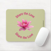 Teile die Liebe Mousepad (Mit Mouse)
