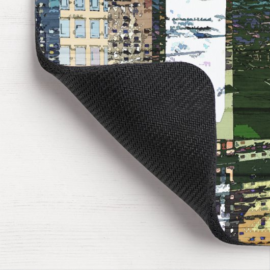 Teile einer Stadt Mousepad (Ecke)