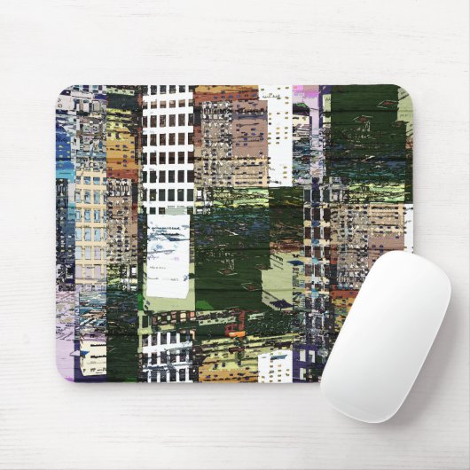 Teile einer Stadt Mousepad (Mit Mouse)