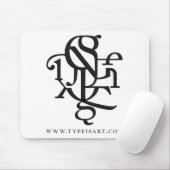 Teile eines Charakter mousepad (Mit Mouse)