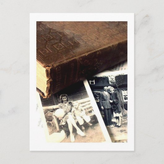 Teile eines Geschichtenbuchs Postkarte (Vorderseite)
