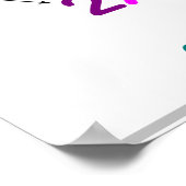 Teile eines Gleichungsalgebra-Posters Poster (Ecke)