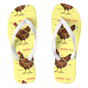 Teile für Hühner Badesandalen