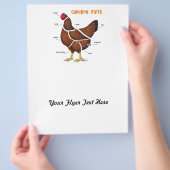 Teile für Hühner Flyer (Hand)