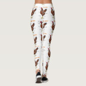 Teile für Hühner Leggings (Rückseite)