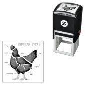 Teile für Hühner Permastempel (Beispiel)