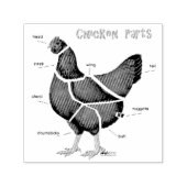 Teile für Hühner Permastempel (Design)