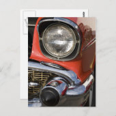 Teile für klassische Autos und Kopflicht Postkarte (Vorne/Hinten)