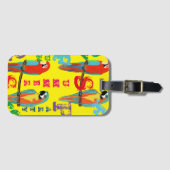 TEILE GEPÄCKANHÄNGER (Vorderseite (Horizontal))