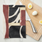 Teile I Geschirrtuch (Viertel Falte)