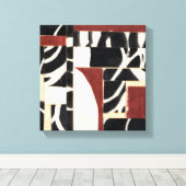 Teile I Leinwanddruck (Insitu (Holzboden))