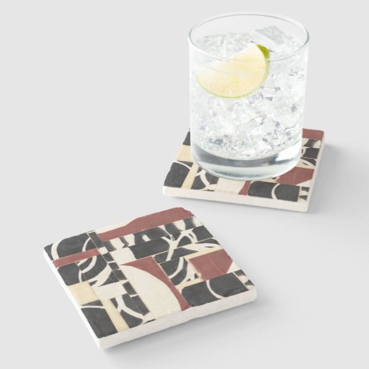 Teile I Steinuntersetzer (Seitenansicht)