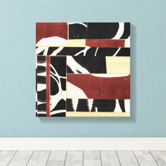 Teile II Leinwanddruck (Insitu (Holzboden))